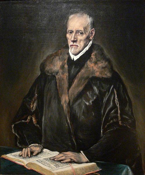 El Greco Portrait of Dr oil painting image
